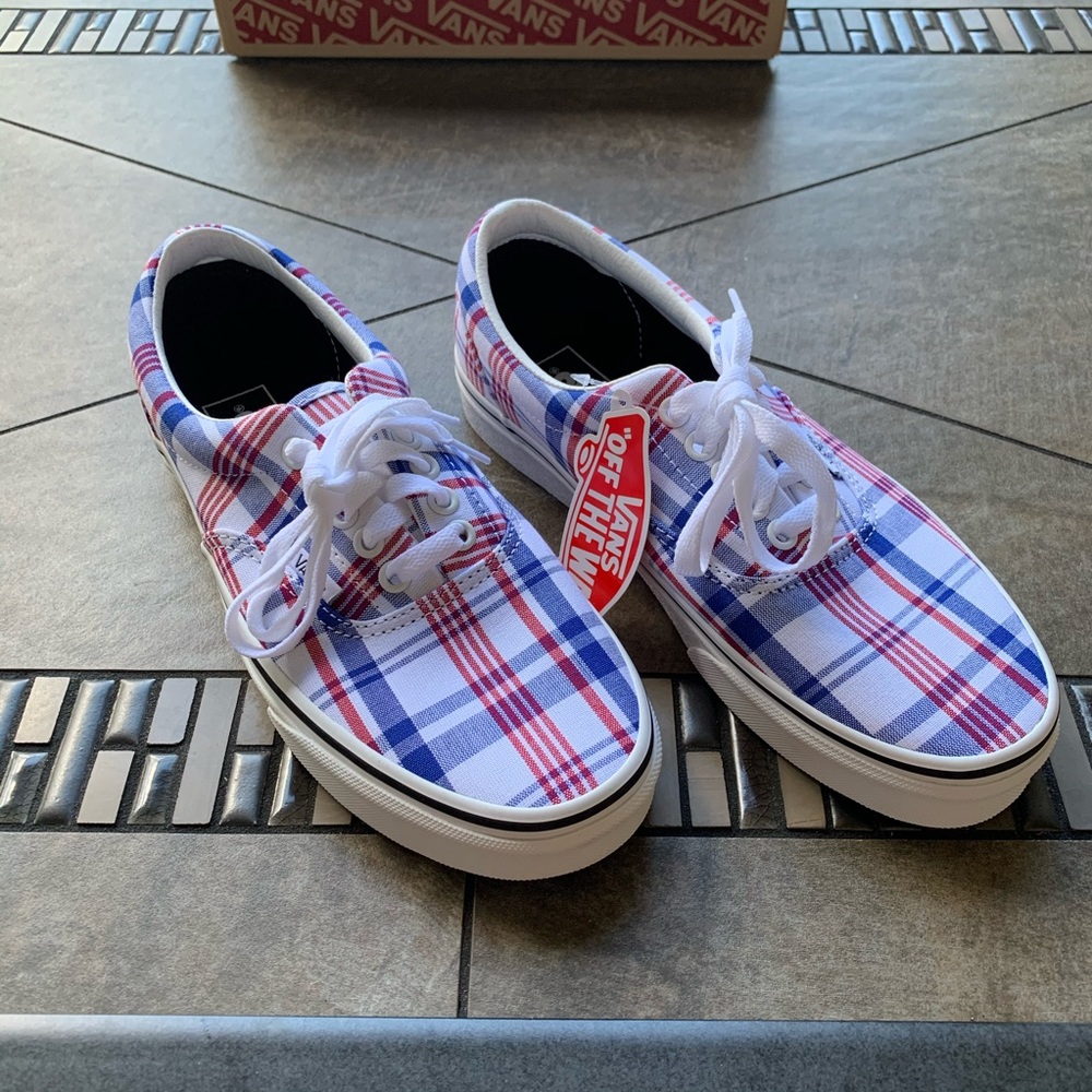 vans era plaid • BRAND NEW • NEVER WORN - Picture 7 of 16
